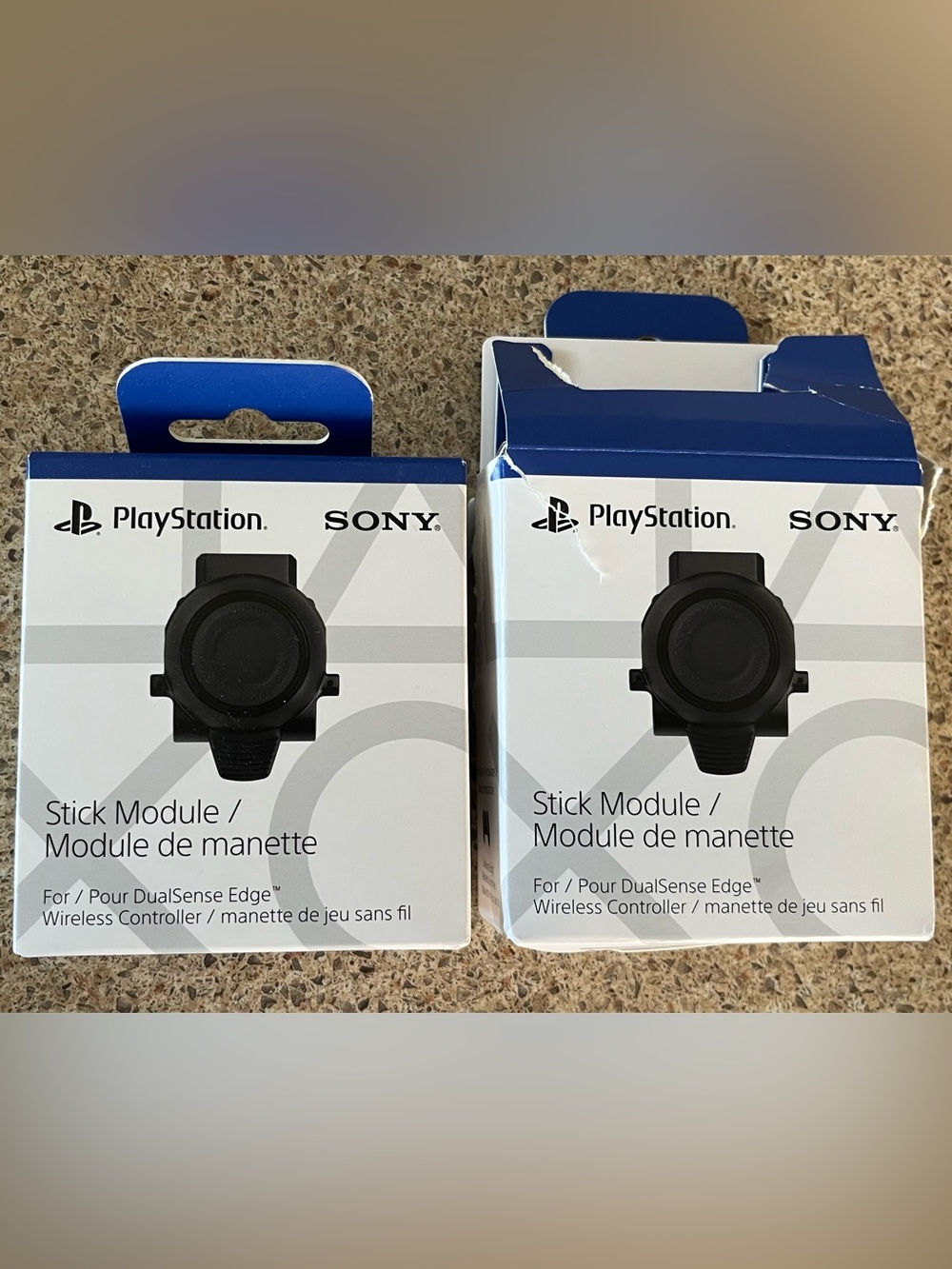 Sony DualSense Edge Replacement Stick Module — 1 box for 25$, both for 40$.